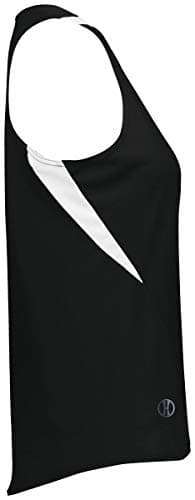 Holloway Ladies Pr Max Track Jersey 2Xl Black/White for Running Outdoor Sports Fitness Black/White Features Lightweight