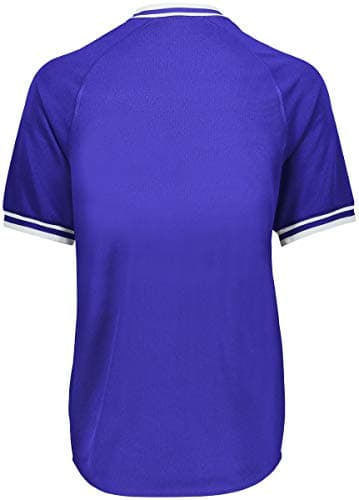 Augusta Sportswear Holloway Retro V-Neck Men's Baseball Jersey | Purple, XX-Large  
Augusta Sportswear Holloway Retro V-
