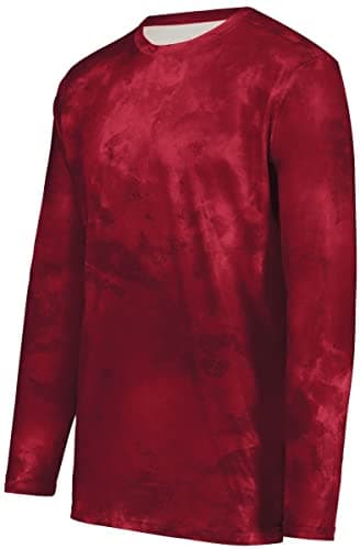 Holloway Men's Cotton-Touch Poly Cloud Long Sleeve Tee for Active Men in Casual Settings
| Holloway Men's Cotton-Touch