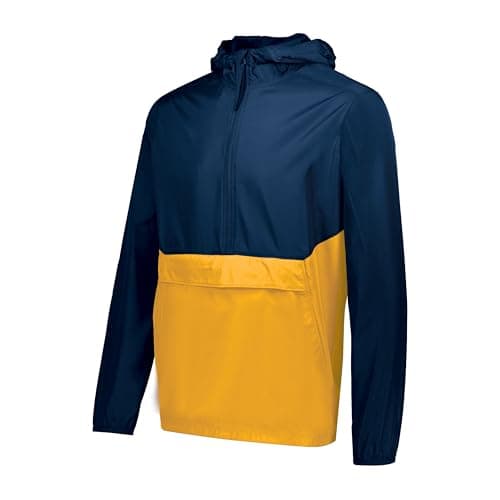 Holloway Men's Pack Pullover + Warmth + Outdoor Adventures + Lightweight + Moisture-Wicking + Spacious Pockets + Durable