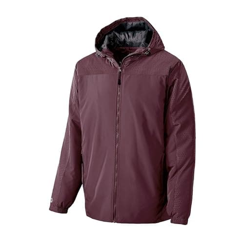 Holloway Bionic Hooded Jacket for Men - All-weather Athlete and Team Wear - Moisture Wicking, Windproof, and Thermoregul