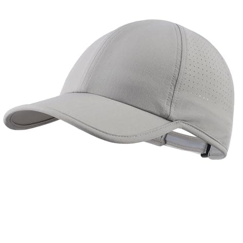 UPF50 Reflective Water Repellent Quick Dry Sun Hat for Men and Women Outdoor Sports Baseball Cap Golf Running