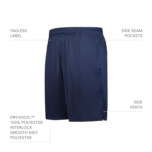 Holloway Men's Lightweight Breathable Running Shorts for Men's Summer Fitness Activities
| Holloway Men's Quick Dry Moi
