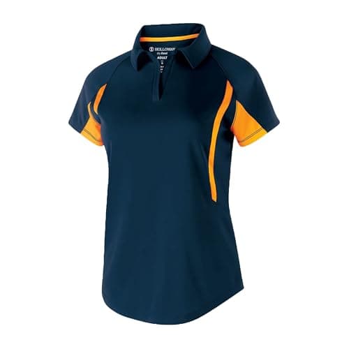 Holloway Women's Avenger Polo Cold Weather Protection Active Outdoor Men's Women's Lightweight Breathable Sweat-wicking