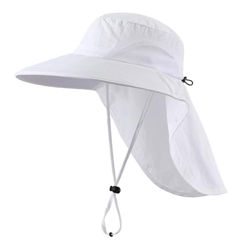 High UPF50+ Sun Protection Outdoor Fishing Hat with Wide Brim and Neckerchief for Men and Women
| Ultimate Outdoor UPF5