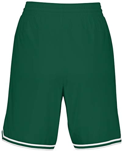 Holloway Ladies Retro Basketball Shorts 2Xl Forest/White - Comfortable Basketball Shorts for Women, Versatile Workout Pa