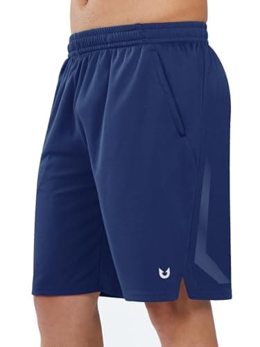 NORTHYARD Men's Athletic Quick Dry Lightweight Basketball Shorts with Zipper Pockets for Running and Gym
| NORTHYARD Me