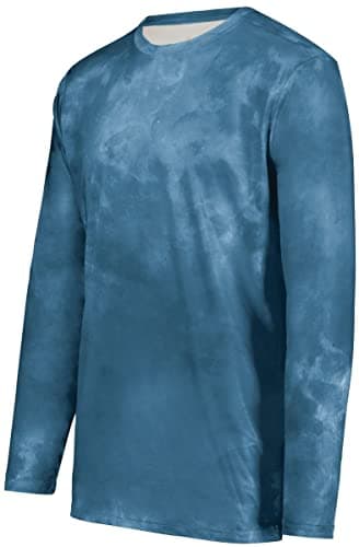 Holloway Men's Cotton-Touch Poly Cloud Long Sleeve Tee for Active Men in Casual Settings
| Holloway Men's Cotton-Touch
