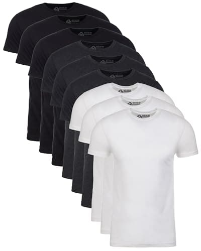 INTO THE AM Mens Short Sleeve T Shirt - Soft Fitted 4XL Fresh Classic