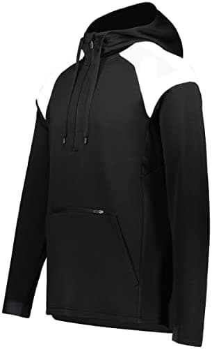 Holloway Sportswear Limitless 1/4 Zip Hoodie for Men - Lightweight and Breathable for Gym and Outdoor Activities - 4 Co