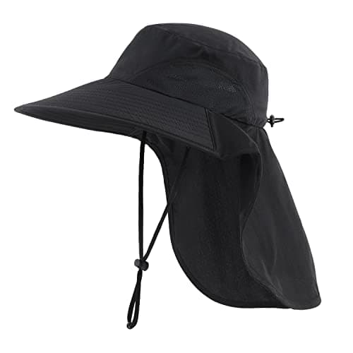 High UPF50+ Sun Protection Outdoor Fishing Hat with Wide Brim and Neckerchief for Men and Women
| Ultimate Outdoor UPF5
