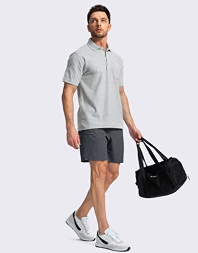 Pinkbomb Men's Quick Dry Golf Shorts with 6 Pockets for Hiking and Work
| Pinkbomb Men's Stretch Golf Shorts with 6 Poc