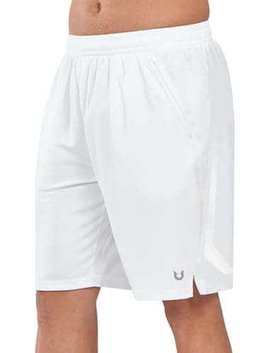NORTHYARD Men's Athletic Quick Dry Lightweight Basketball Shorts with Zipper Pockets for Running and Gym
| NORTHYARD Me