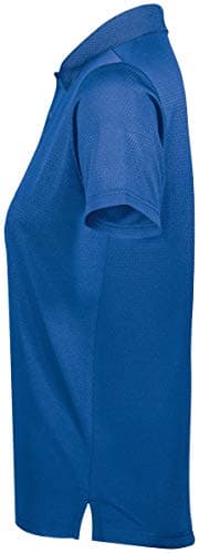 Holloway Sportswear Women's Prism Polo Shirt XS Royal: Ultra Moisture Wicking, Breathable Fabric for Fitness Enthusiasts