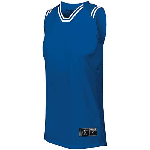 Holloway Women's Retro Basketball Jersey 2Xl Royal/White