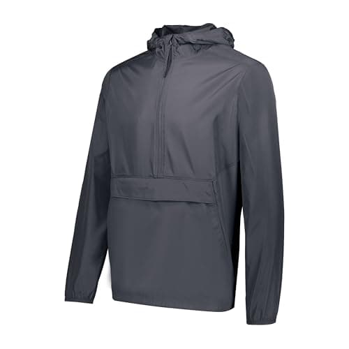 Holloway Men's Pack Pullover + Warmth + Outdoor Adventures + Lightweight + Moisture-Wicking + Spacious Pockets + Durable