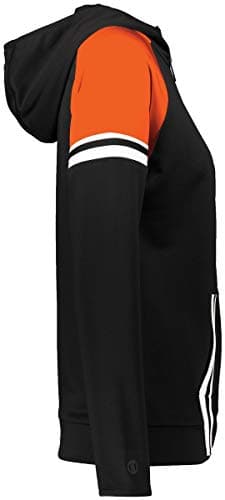 Holloway Sportswear Womens SeriesX Jacket Black/Orange Warm Running Jacket for Women