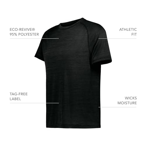 Holloway Men's Pro Tee + Core Warmth + Outdoor Enthusiasts + Cold Weather Adventures + Quick Dry Technology + Medium Fit