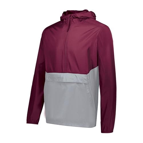 Holloway Men's Pack Pullover + Warmth + Outdoor Adventures + Lightweight + Moisture-Wicking + Spacious Pockets + Durable