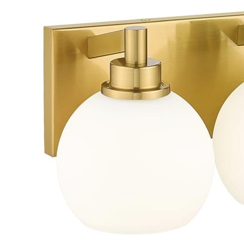 Modern 3-Light Matte Black Bathroom Vanity Light for Kitchen and Bedroom
| Clear Glass Globe Shade Wall Sconces for Bat