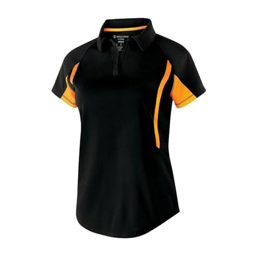 Holloway Women's Avenger Polo Cold Weather Protection Active Outdoor Men's Women's Lightweight Breathable Sweat-wicking