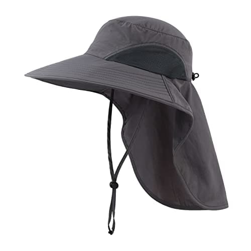 High UPF50+ Sun Protection Outdoor Fishing Hat with Wide Brim and Neckerchief for Men and Women
| Ultimate Outdoor UPF5