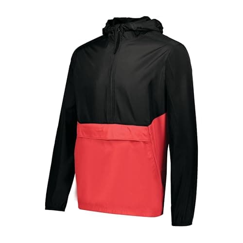 Holloway Men's Pack Pullover + Warmth + Outdoor Adventures + Lightweight + Moisture-Wicking + Spacious Pockets + Durable