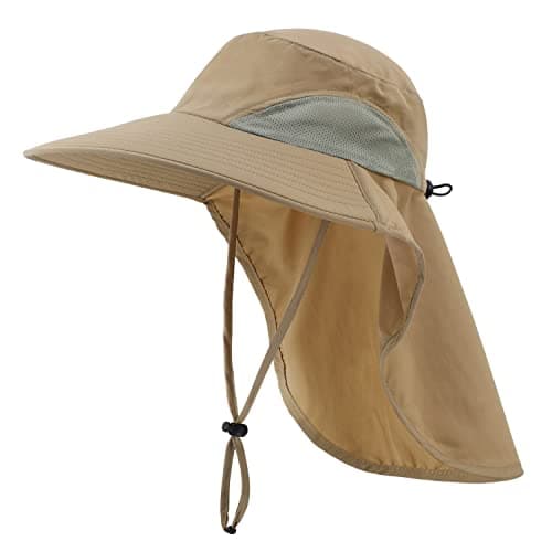 High UPF50+ Sun Protection Outdoor Fishing Hat with Wide Brim and Neckerchief for Men and Women
| Ultimate Outdoor UPF5