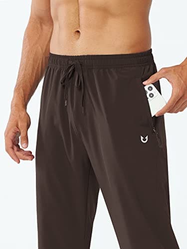 NORTHYARD Men's Lightweight Athletic Pants for Running and Workout
| NORTHYARD Men's Jogging Joggers in Gym with Zipper