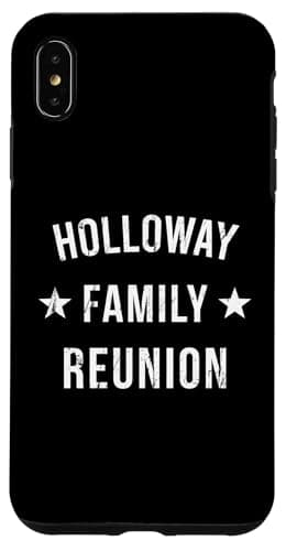 Holloway Matching Family Reunion T-Shirt for iPhone XS Max Users
| Holloway Family Reunion Matching T-Shirt and Case Se