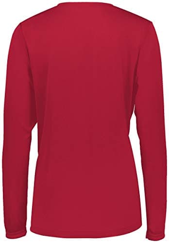 Holloway Ladies Momentum Long Sleeve Tee 2Xl Scarlet - Warmth, Fashion, Layering Essential