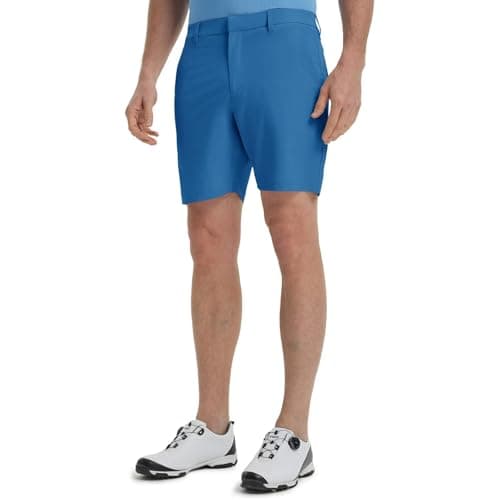 M MAELREG Men's Lightweight Quick Dry Water-Resistant Golf Shorts for Casual Wear
| M MAELREG Men's Stretch Waistband Q