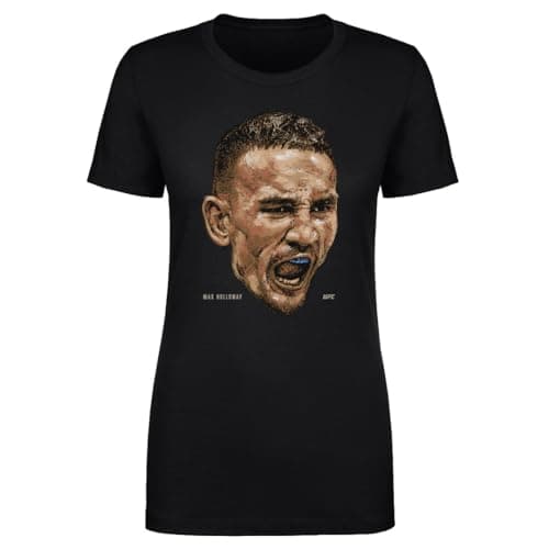 Max Holloway UFC Women's T-Shirt - Max Holloway Portrait - White