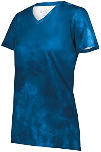Holloway Women's Cotton-Touch Poly Tee + Comfort + Office Workers + Temperature Regulation + Unisex + Slim Fit + Sizes: