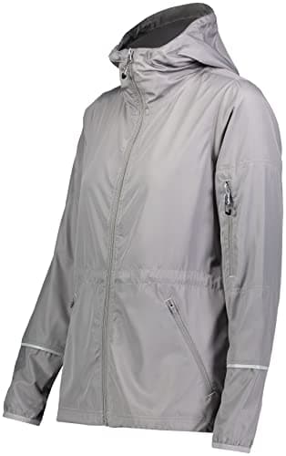 Holloway Women's Packable Full Zip Jacket - Athletic Grey - XL
Holloway Women's Full Zip Jacket for Athletes - Athletic