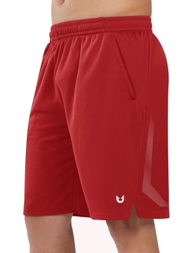 NORTHYARD Men's Athletic Quick Dry Lightweight Basketball Shorts with Zipper Pockets for Running and Gym
| NORTHYARD Me