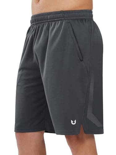 NORTHYARD Men's Athletic Quick Dry Lightweight Basketball Shorts with Zipper Pockets for Running and Gym
| NORTHYARD Me