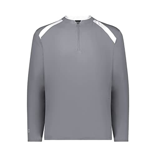 Holloway Men's Clubhouse Pullover Cage Jacket - Quarter Zip - Ultimate Comfort for Men - Versatile Outdoors & Indoor Wea
