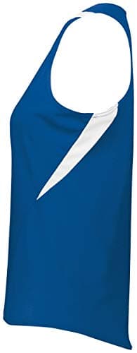 Holloway Ladies Pr Max Track Jersey 2Xl Royal/White + Core Warmth + Running Enthusiasts + Outdoor Races + Quick Dry Tech