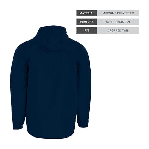 Holloway Bionic Hooded Jacket for Men - All-weather Athlete and Team Wear - Moisture Wicking, Windproof, and Thermoregul