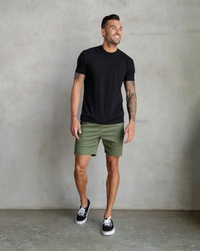 INTO THE AM Mens Short Sleeve T Shirt - Soft Fitted 4XL Fresh Classic