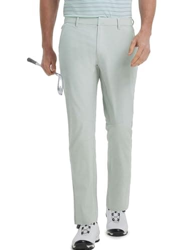 M MAELREG Men's Stretch Lightweight 5 Pockets Golf Pants - Casual Trousers for Men Water-Resistant 30"/32"/34"
