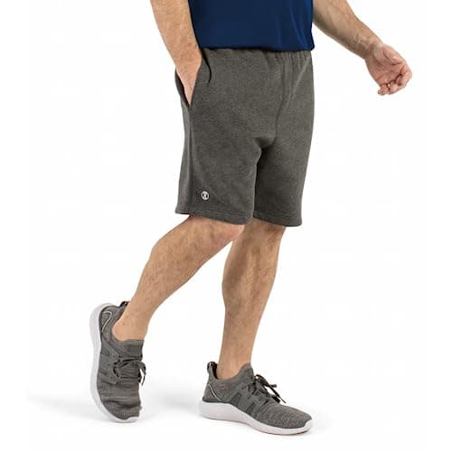 Holloway Men's 60/40 Fleece Shorts for Outdoor Adventures Warm Comfort and Stretch Fit