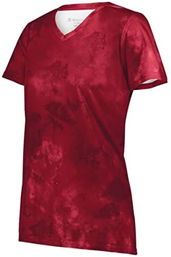 Holloway Women's Cotton-Touch Poly Tee + Comfort + Office Workers + Temperature Regulation + Unisex + Slim Fit + Sizes: