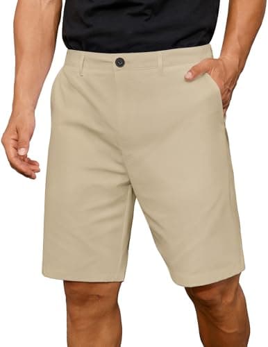 COOFANDY Men's Casual Shorts Lightweight Summer Beach Vacation Shorts
| COOFANDY Men's 9 Inch Flat Front Casual Shorts
