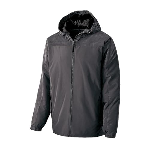 Holloway Bionic Hooded Jacket for Men - All-weather Athlete and Team Wear - Moisture Wicking, Windproof, and Thermoregul