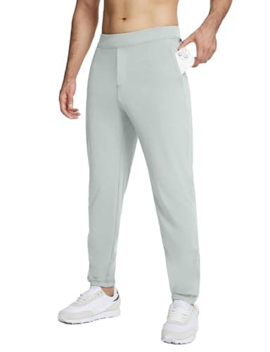Baleaf Men's 30'' Stretch Lightweight Golf Joggers Pants for Workout & Travel Quick Dry Sweatpants Zip Pockets
| Baleaf