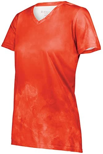 Holloway Women's Cotton-Touch Poly Tee + Comfort + Office Workers + Temperature Regulation + Unisex + Slim Fit + Sizes: