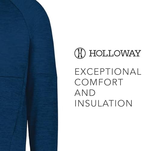 Holloway Boys Youth All-pro Performance Fleece Hoodie - Moisture Wickingcomfort, Breathable Design for School and Play,