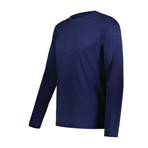 Holloway Men's Pro Long Sleeve Tee + Formal Wear + ProfessionalOffice + Temperature Regulation + 100% Polyester + Multip